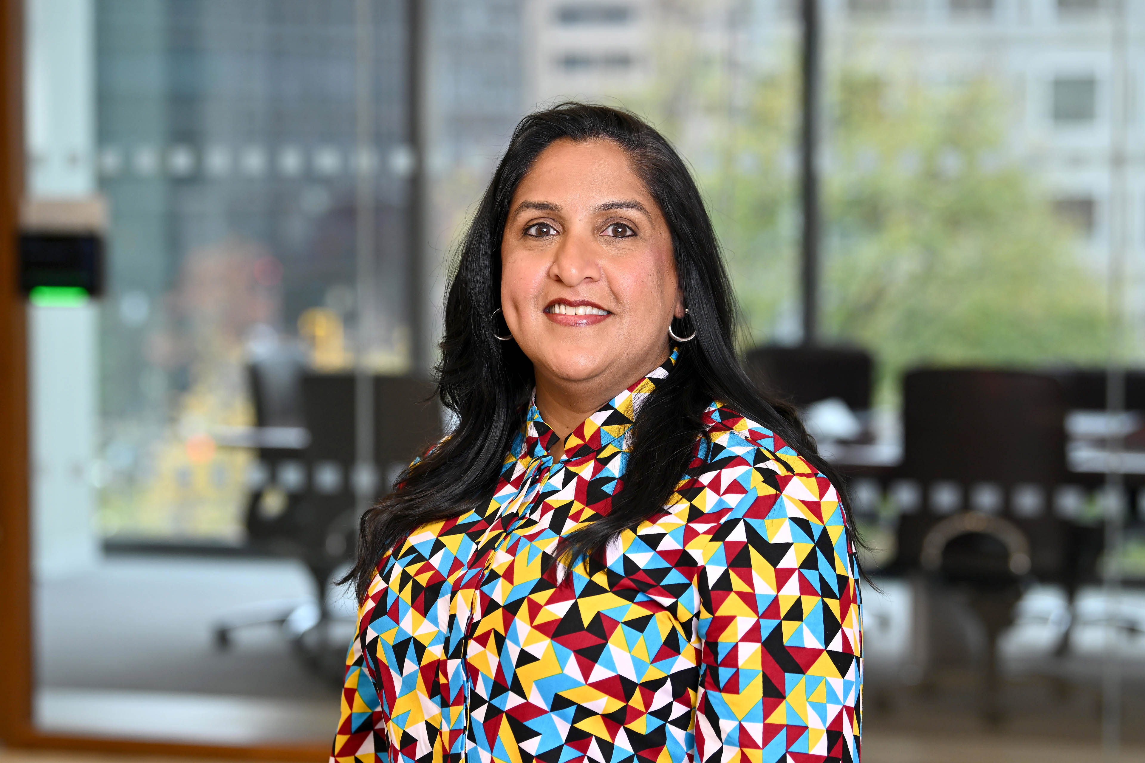 Photographic portrait of Aruna Kalyanam